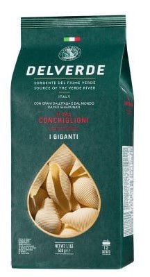 Макаронные изделия "Delverde" 0,5кг № 240 CONCHIGLIONI GIGANTI
