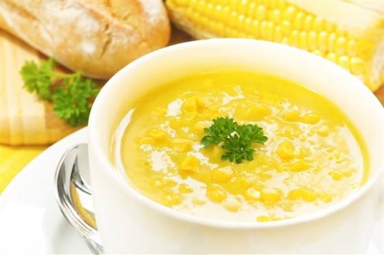 Нежный суп с кукурузой Lutik 