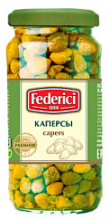 FEDERICI  Каперсы, масса нетто 230г/250мл