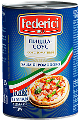 FEDERICI Pizza-sauce Соус томатный "Пицца-соус", 4100г, 4250 мл