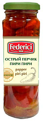 FEDERICI Консервы овощные: Острый перчик ПИРИ-ПИРИ, масса нетто 100г/106мл
