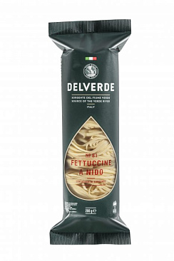 Макаронные изделия "Delverde" 0,25кг № 81 FETTUCCINE A NIDO