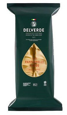 Макаронные изделия "Delverde" 0,25кг № 83  PAPPARDELLE A NIDO