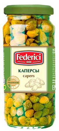 FEDERICI  Каперсы, масса нетто 700г/720мл