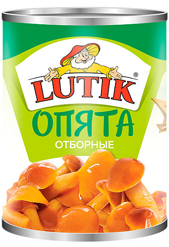 Lutik Опята отборные, 3000мл/1800г, ж.б
