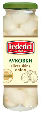 FEDERICI  Консервы овощные: "Луковки", масса нетто 100г/106мл