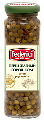 FEDERICI консервы овощные: Перец зеленый горошком консервированный 110г/110мл