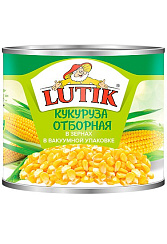 LUTIK Кукуруза сахарная в зёрнах 3100мл