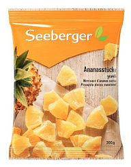 Seeberger Ананас сушеный, кусочки, 200г