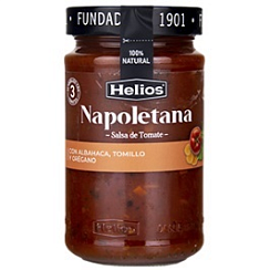 Helios Соус томатный неаполитанский "Salsa napolitana", масса нетто 380г