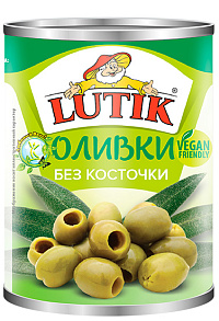 Оливки без кости "Lutik", 280/90г