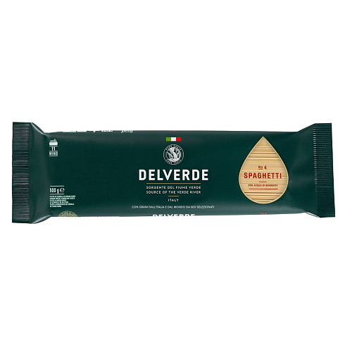Макаронные изделия "Delverde" 0,5 кг № 4 SPAGHETTI