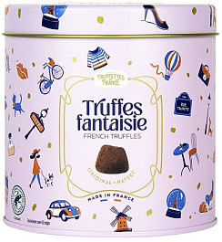 "Truffettes de France" Конфеты трюфели в ж/б банке, масса нетто 250г