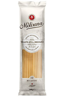 La Molisana изделия макаронные из твердых сортов пшеницы BUCATINI /  12  Букатини, 500г