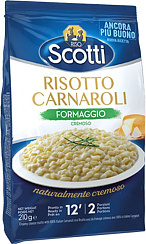 "Riso Scotti" Ризотто "Al Formaggio Cremoso" со сливочным сыром , масса нетто 210г